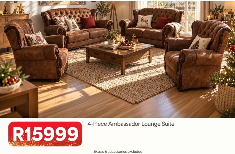 4-Piece Ambassador Lounge Suite