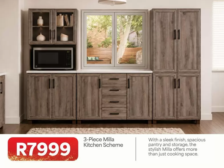 Finish - 3-Piece Milla Kitchen Scheme