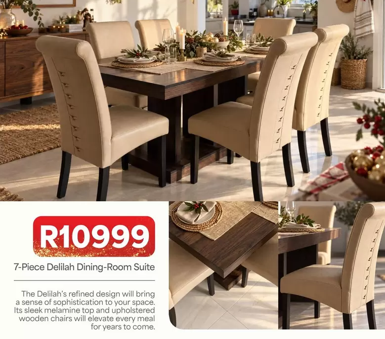 7-Piece Delilah Dining-Room Suite