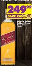 Johnnie Walker - Red Label Blended Scotch Whisky 750ml