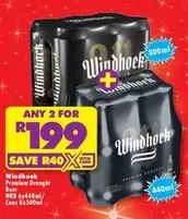 Windhoek - Premium Draught Beer