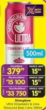 Strongbow - Ultra Strawberry & Lime Flavoured Beer Cans