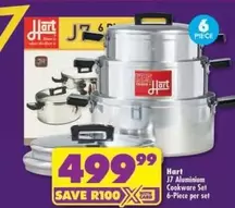 J7 Aluminium Cookware Set 6-Piece