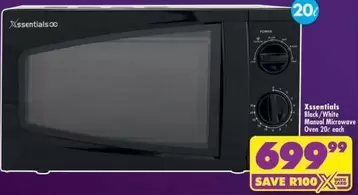 Manual Microwave Oven