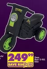 Zeus Black 15-RXL Rider