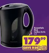 Black Cordless Kettle