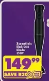 Black Stick Blender 350W