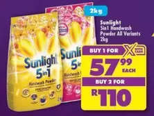 Sunlight - 5in1 Handwash Powder