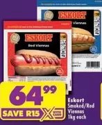 Eskort - Smoked/Red Viennas