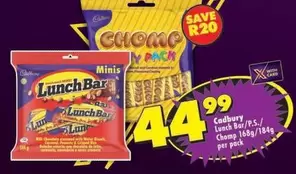 Cadbury - Lunch Bar / P.S. / Chomp