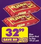 Glen - African Blend Tea Bags