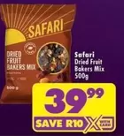 Bakers - Dried Fruit Mix