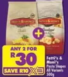 Pasta Shapes