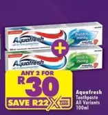 Aquafresh - Toothpaste