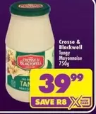Crosse & Blackwell - Tangy Mayonnaise