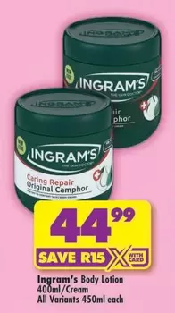 Ingram's - Caring Repair Original Camphor