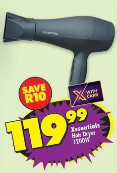 Essentials - Hair Dryer 1200W