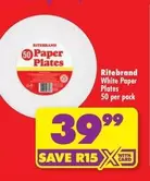 Ritebrand - Paper Plates