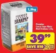 Coarse Maize Meal Braaipap