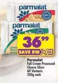 Parmalat - Full Cream Processed Cheese Slices