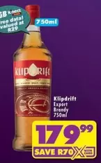 Klipdrift - Export Brandy