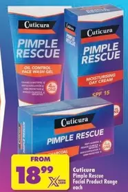Pimple Rescue Facial Product Range