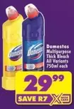 Domestos - Multipurpose Thick Bleach All Variants