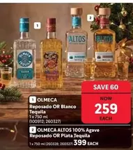 Olmeca - Repasado OR Blanco Tequila 1x 750 ml