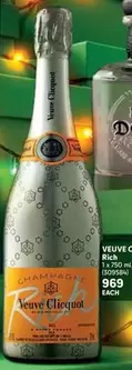 Veuve Clicquot Rich Champagne