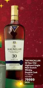 30 Year Old Highland Single Malt Scotch Whisky Double Cask