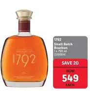 1792 Small Batch Bourbon (339954)