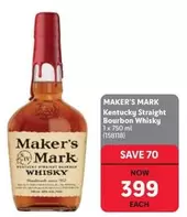 Kentucky Straight Bourbon Whisky 1x 750 ml (158118)
