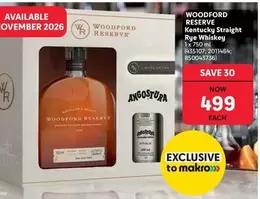 Kentucky Straight Rye Whiskey 1 x 750 ml
