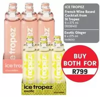 ICE TROPEZ French Wine Based Cocktail from St. Tropez