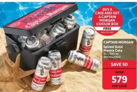 Captain Morgan - Spiced Gold Premix Cola 24 x 500 ml