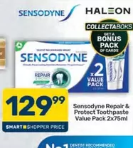 Sensodyne - Repair & Protect Toothpaste Value Pack