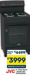 JVC - 4-Plate Stove WG-NFOE60B5S