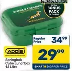 Addis - Springbok Cube Lunchbox