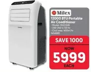 12000 BTU Portable Air Conditioner MAC006