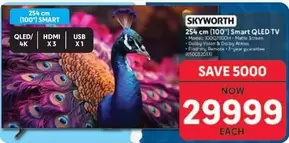 Skyworth - 254 cm (100") Smart QLED TV