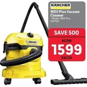 Karcher - WD2 Plus Vacuum Cleaner - Model: WD2 Plus (437727)