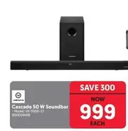 Cascade 50 W Soundbar VK-3900-21 (850024418)