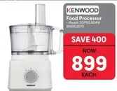 Kenwood - Food Processor FDP03 ADWH (850022011)