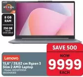 Lenovo - Slim 2 AMD Laptop