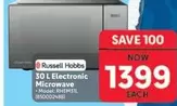 Russell Hobbs - 30 L Electronic Microwave