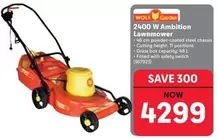 Switch - 2400 W Ambition Lawnmower (567925)