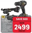 CAT - 115 mm Cordless Kit