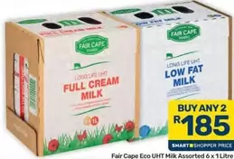 Fair Cape - UHT Milk Assorted