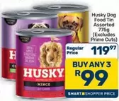 Husky - Dog Food Tin