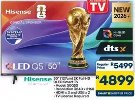 Hisense - LED Q5 50" QLED Smart TV